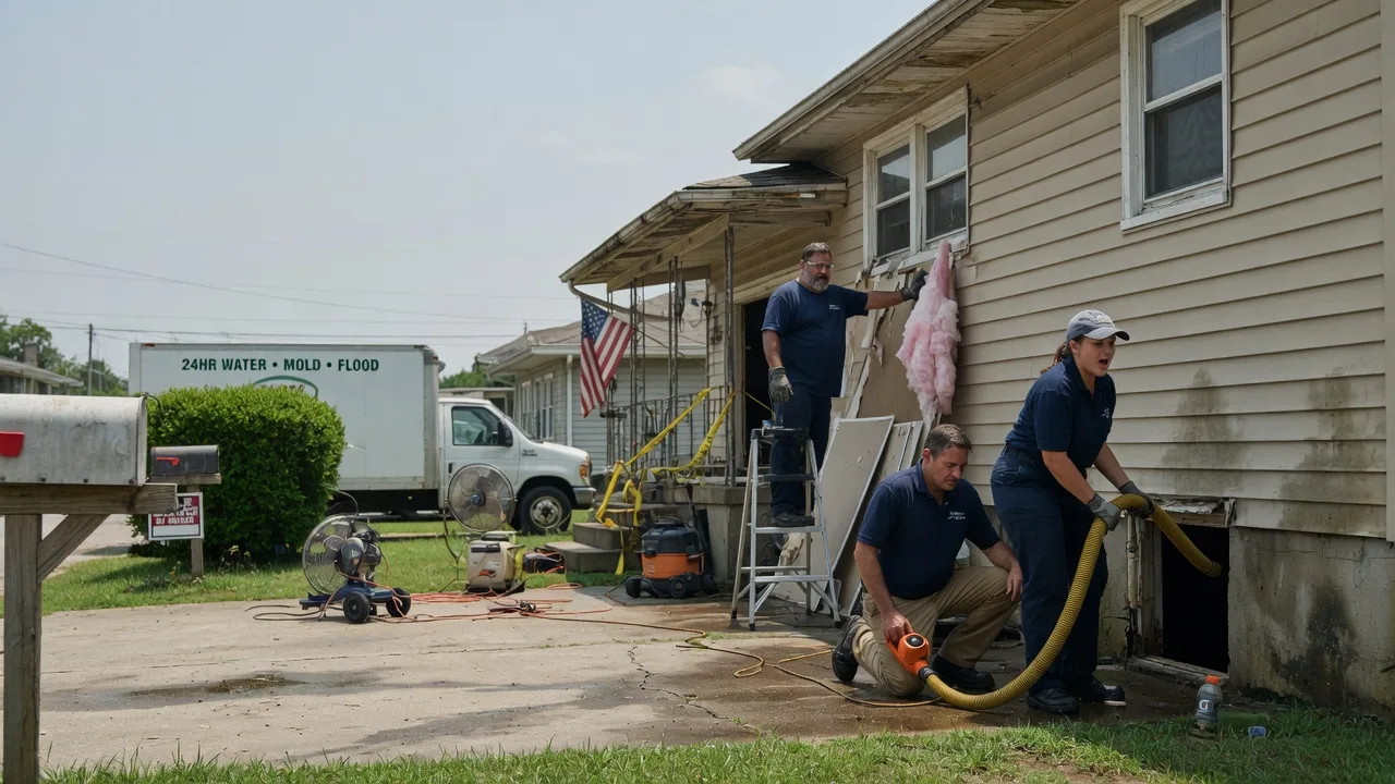 Water Damage Repair in Fort Lee, NJ near me